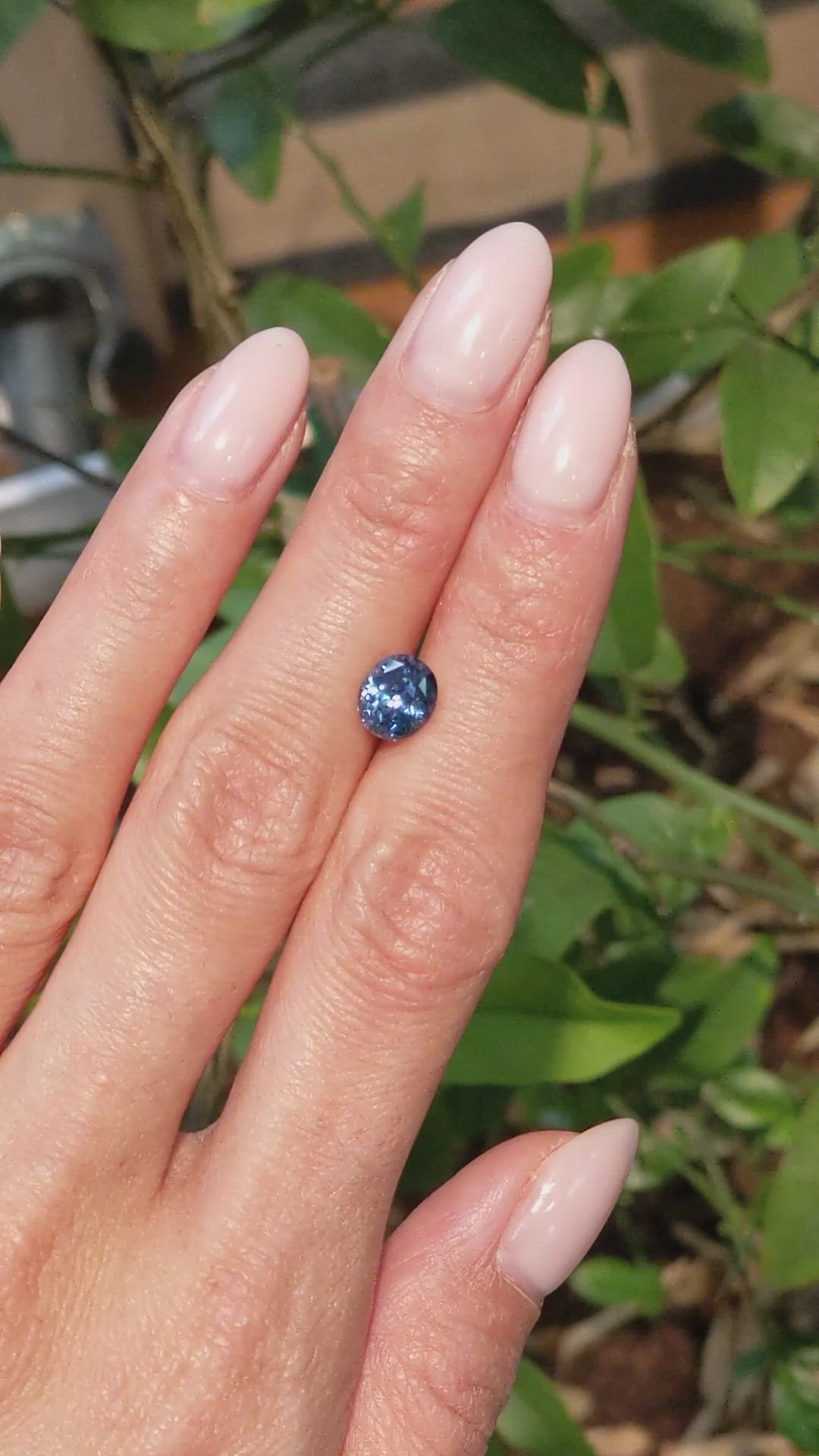 1.75 Ct. Blue Sapphire from Ceylon (Sri Lanka) Size Video
