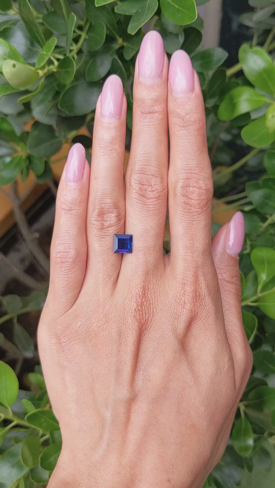 1.94 Ct. Blue Sapphire from Thailand Size Video