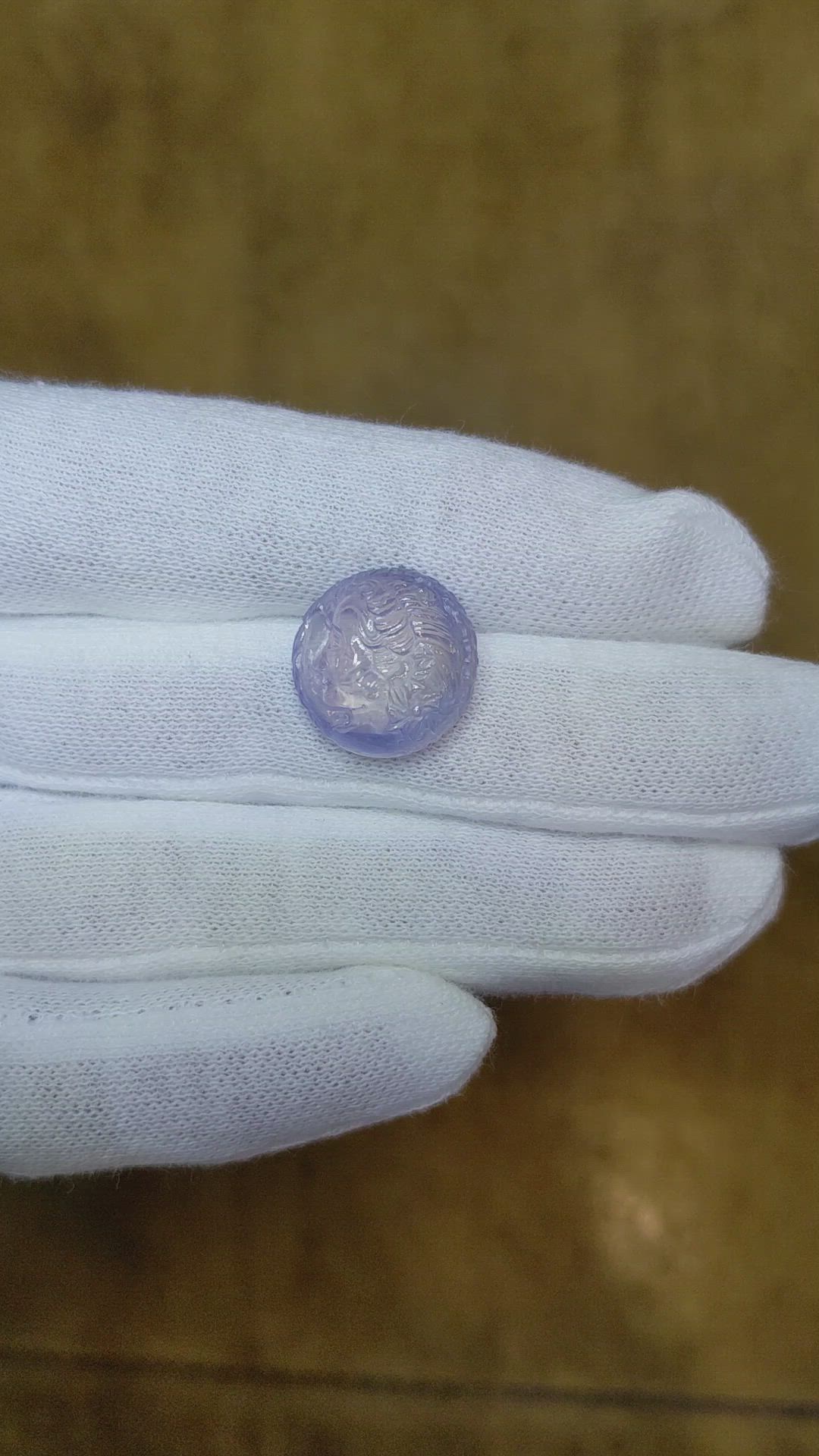 15.87 Ct. Blue Sapphire from Ceylon (Sri Lanka) Size Video