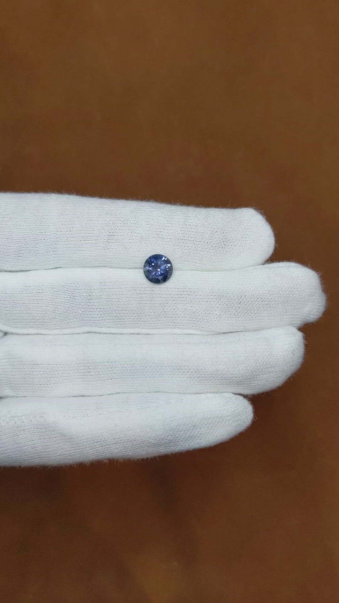 1.51 Ct. Blue Sapphire from Montana Size Video