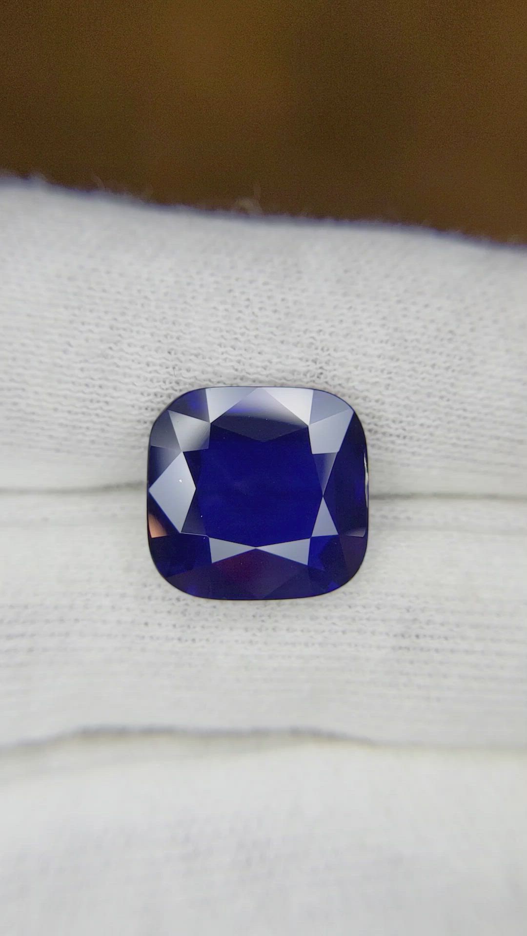 6.84 Ct. Blue Sapphire from Madagascar Size Video