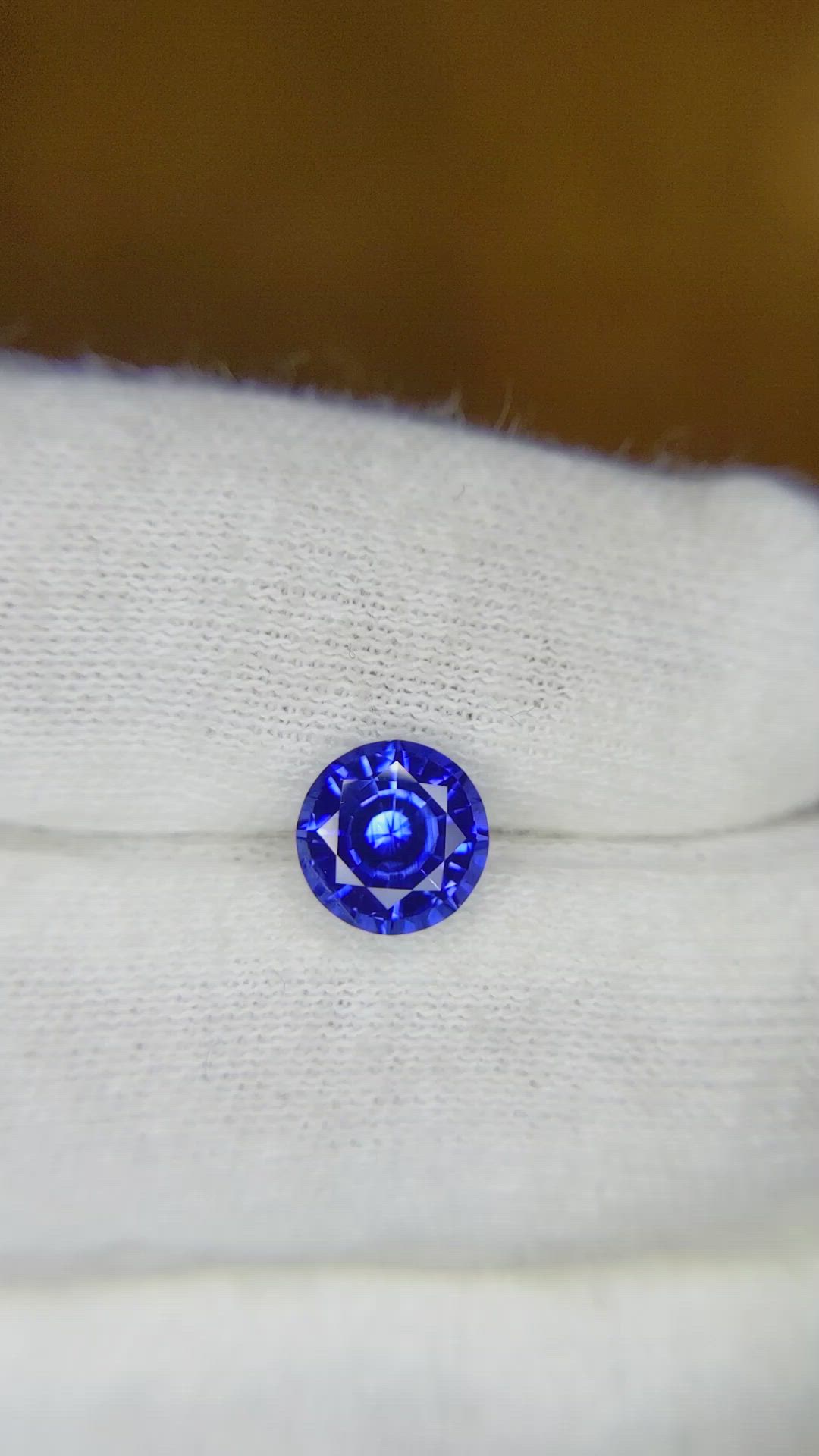 1.61 Ct. Blue Sapphire from Ceylon (Sri Lanka) Size Video