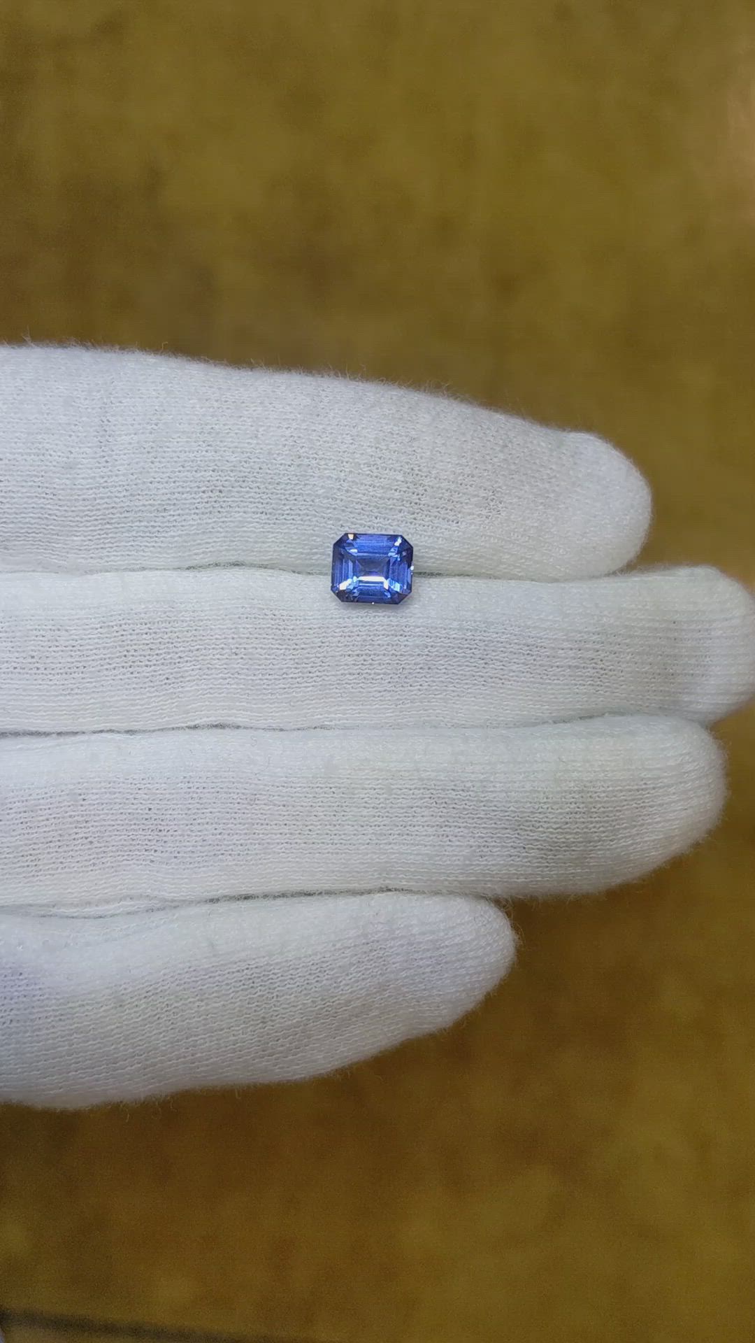 1.74 Ct. Blue Sapphire from Ceylon (Sri Lanka) Size Video
