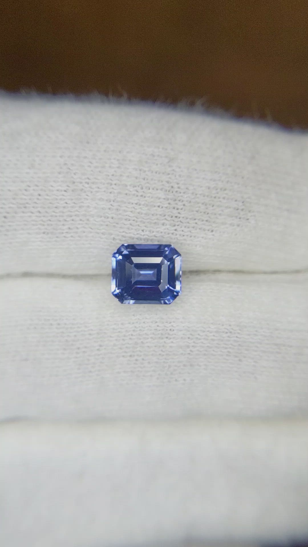 1.74 Ct. Blue Sapphire from Ceylon (Sri Lanka) Size Video
