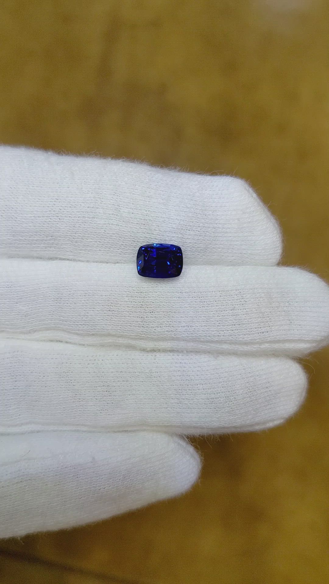 1.82 Ct. Blue Sapphire from Ceylon (Sri Lanka) Size Video