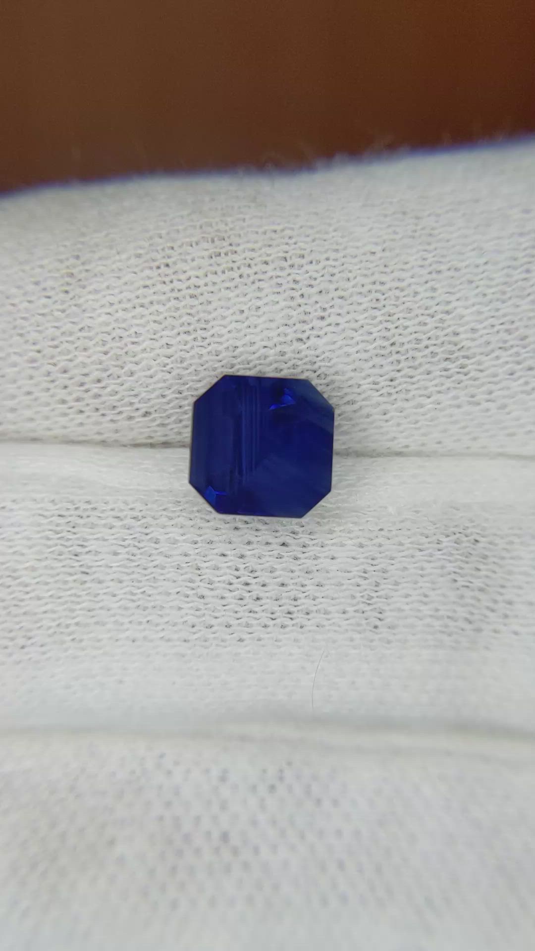 3.22 Ct. Blue Sapphire from Madagascar Size Video