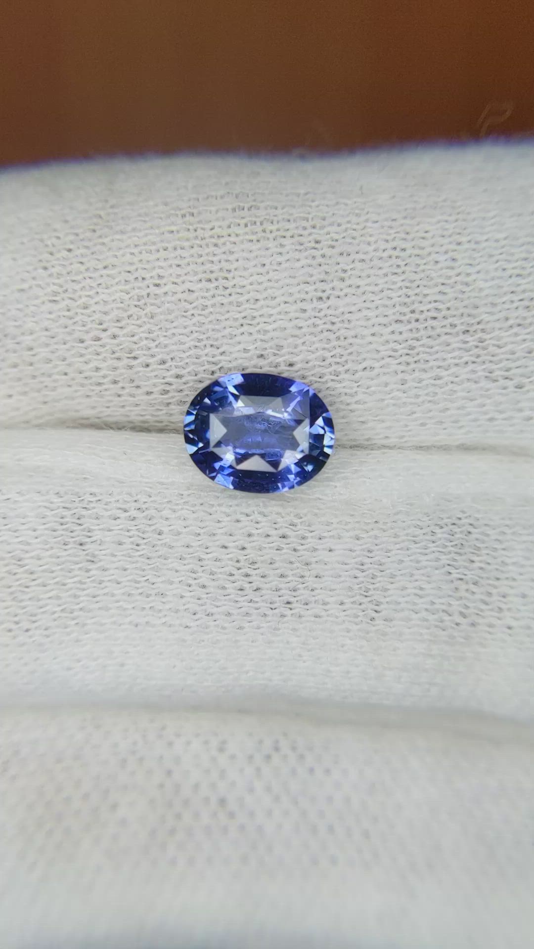 1.97 Ct. Blue Sapphire from Ceylon (Sri Lanka) Size Video