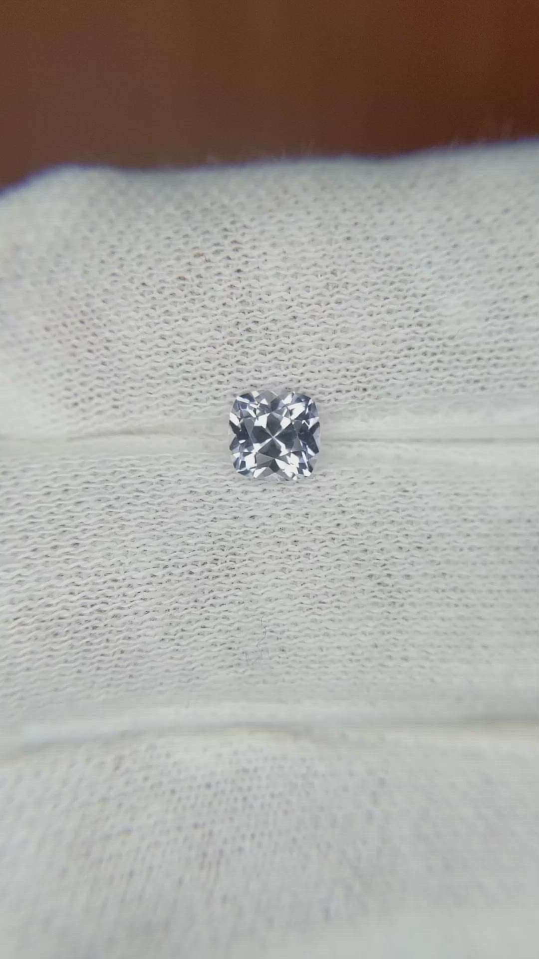 0.70 Ct. Blue Sapphire from Ceylon (Sri Lanka) Size Video