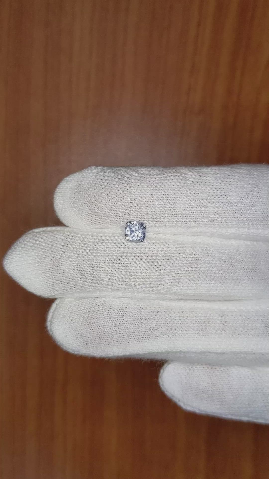 0.70 Ct. Blue Sapphire from Ceylon (Sri Lanka) Size Video