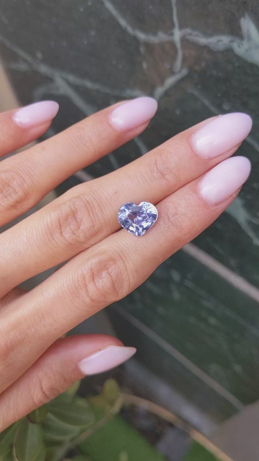 4.79 Ct. Blue Sapphire from Ceylon (Sri Lanka) Size Video