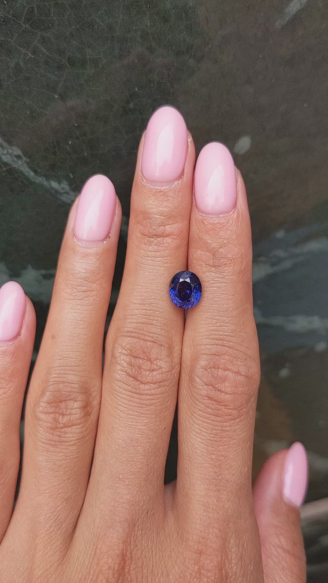 2.69 Ct. Color Change Sapphire from Ceylon (Sri Lanka) Size Video