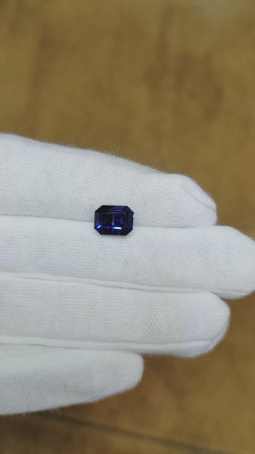 2.70 Ct. Blue Sapphire from Madagascar Size Video