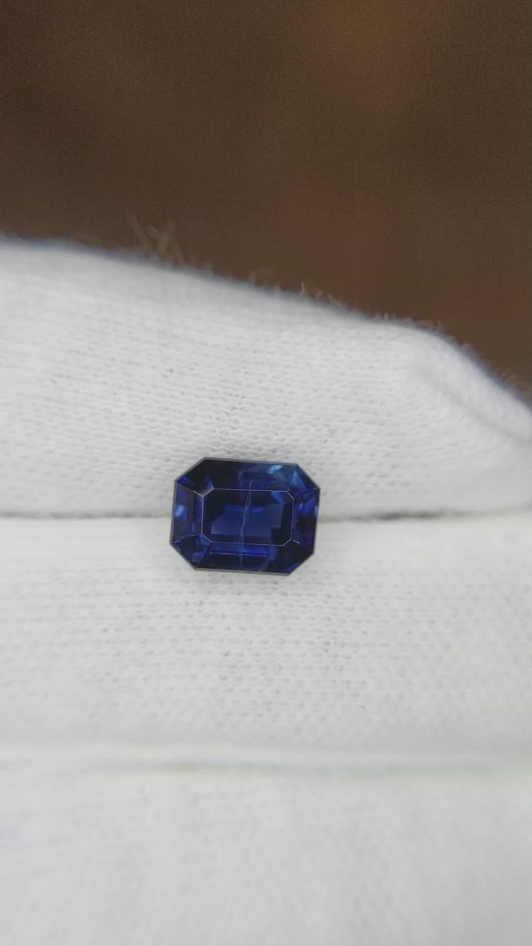 2.70 Ct. Blue Sapphire from Madagascar Size Video