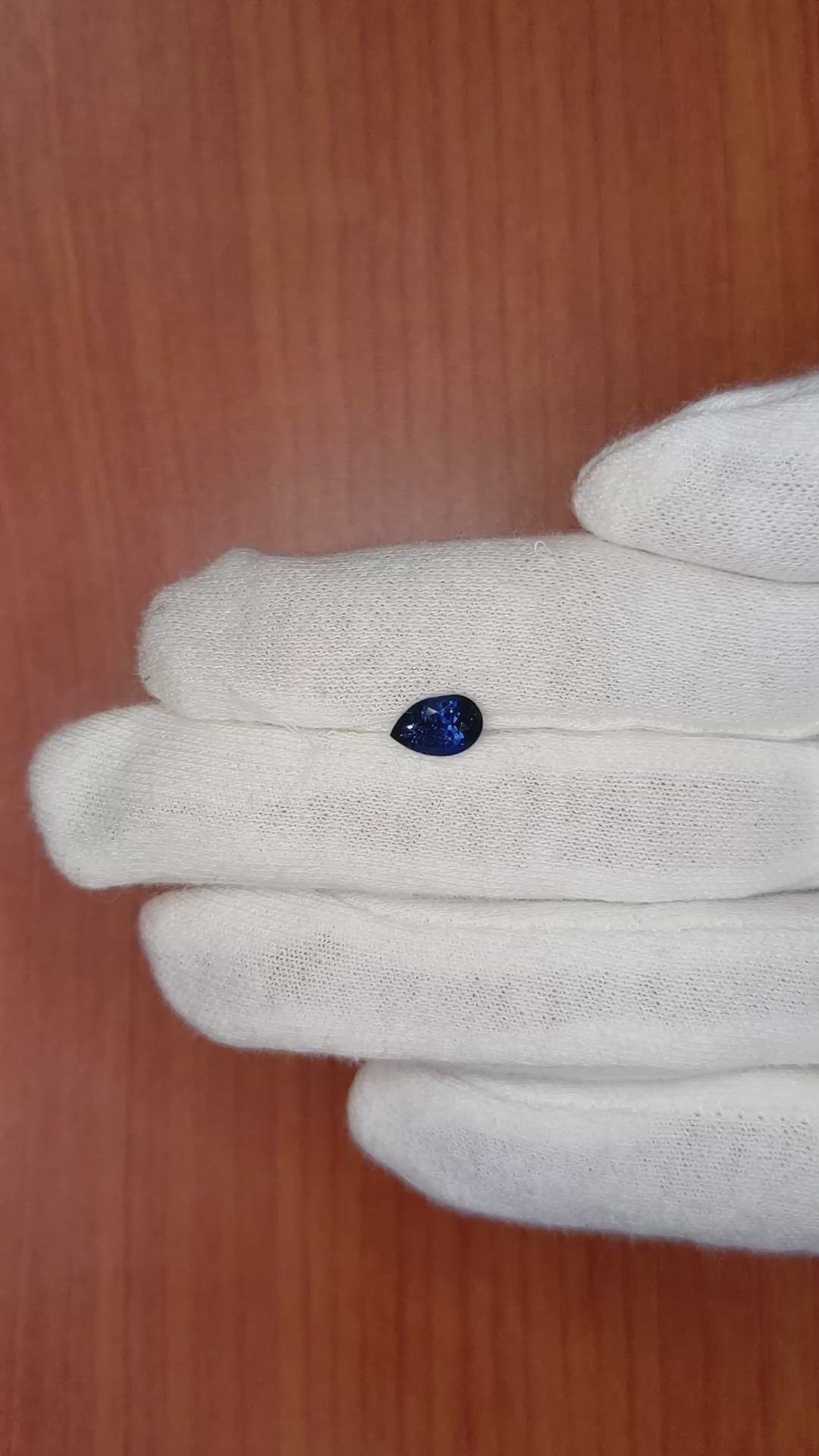 1.25 Ct. Sapphire from Nigeria Size Video