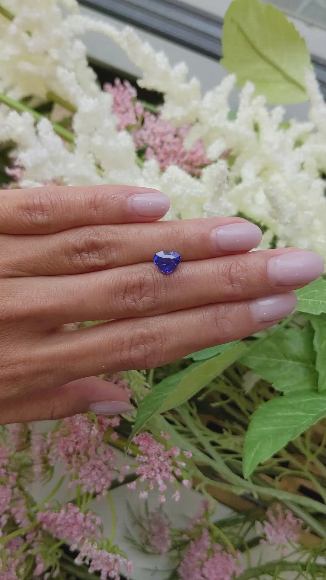 1.74 Ct. Color Change Sapphire from Ceylon (Sri Lanka) Size Video