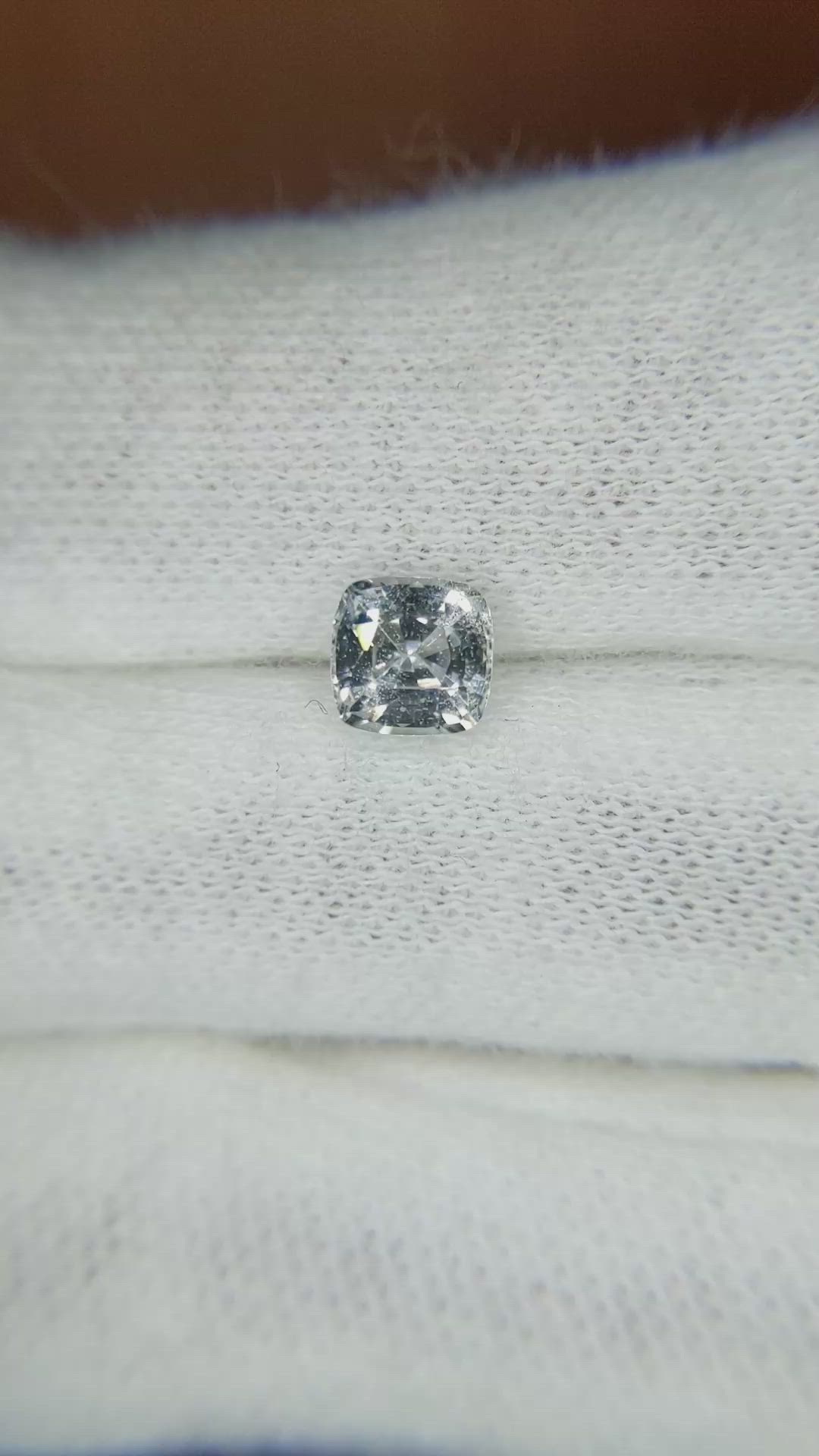 1.19 Ct. Greenish Blue Sapphire from Ceylon (Sri Lanka) Size Video