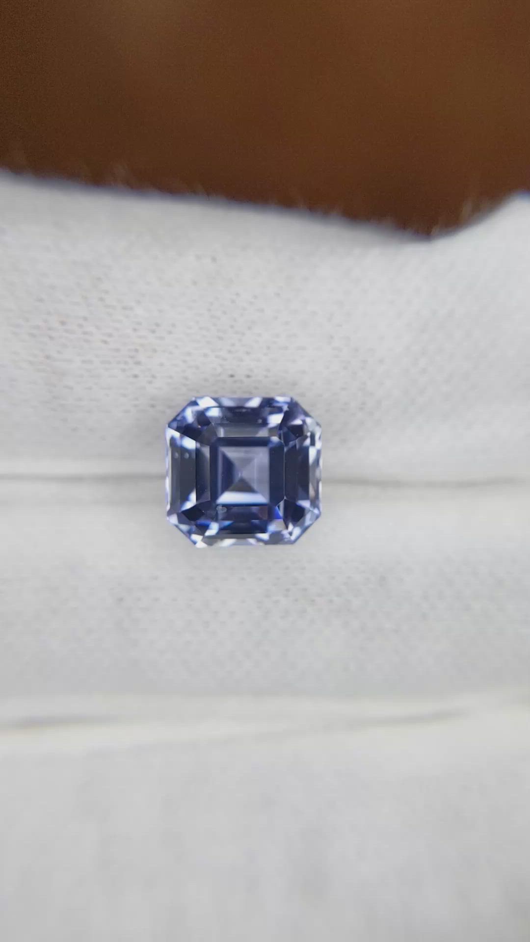 5.69 Ct. Color Change Sapphire from Ceylon (Sri Lanka) Size Video