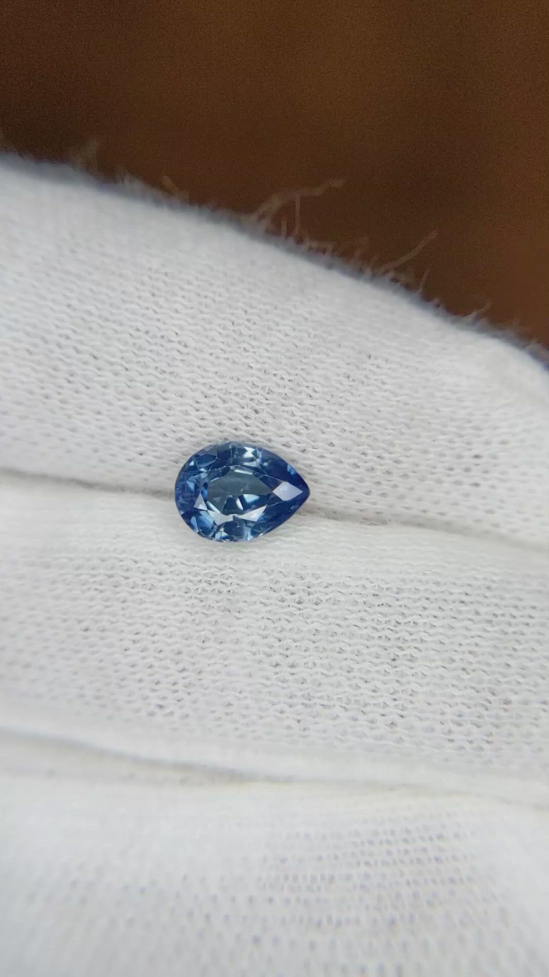 1.12 Ct. Blue Sapphire from Ethiopia Size Video