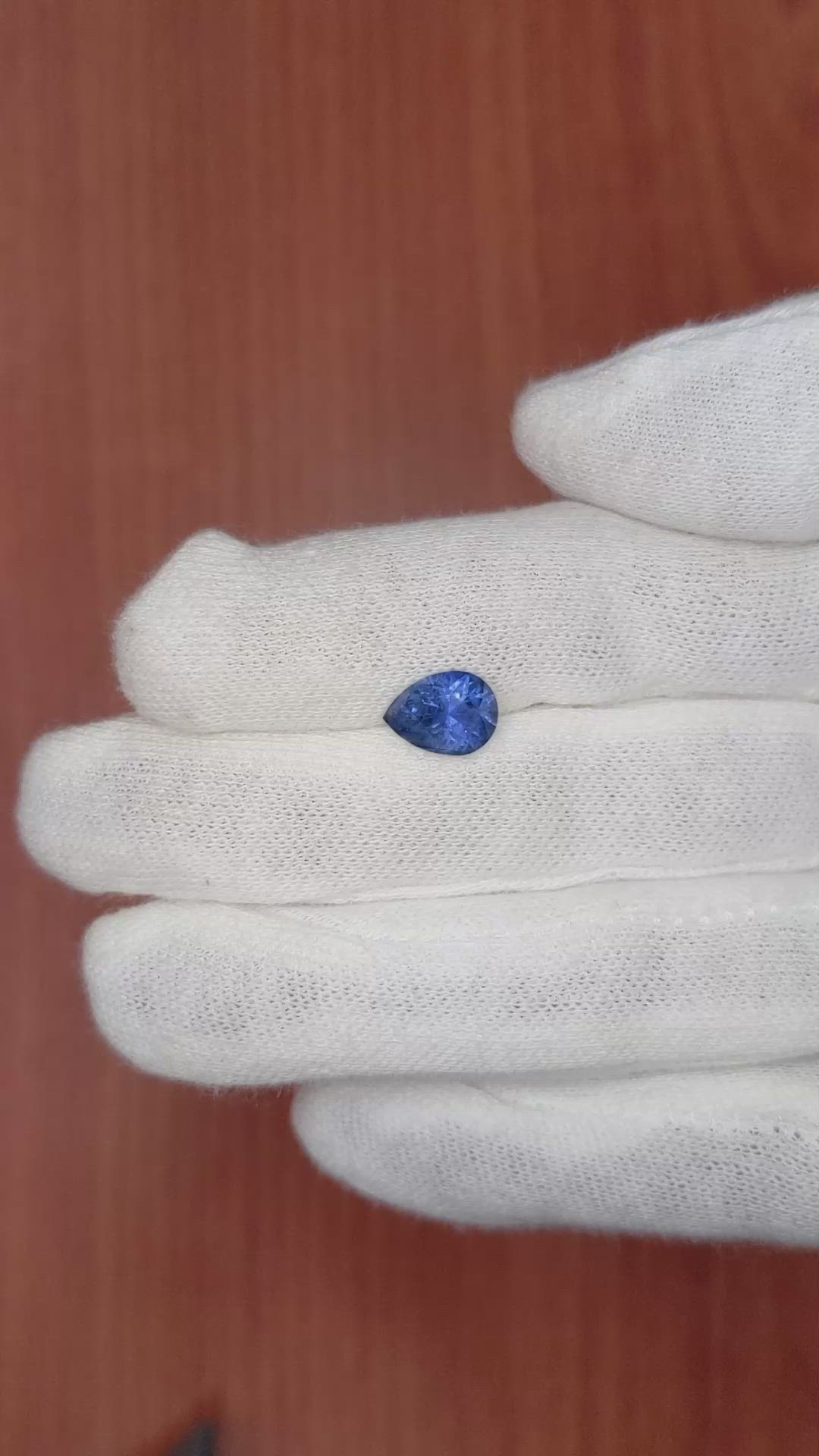 2.12 Ct. Blue Sapphire from Madagascar Size Video