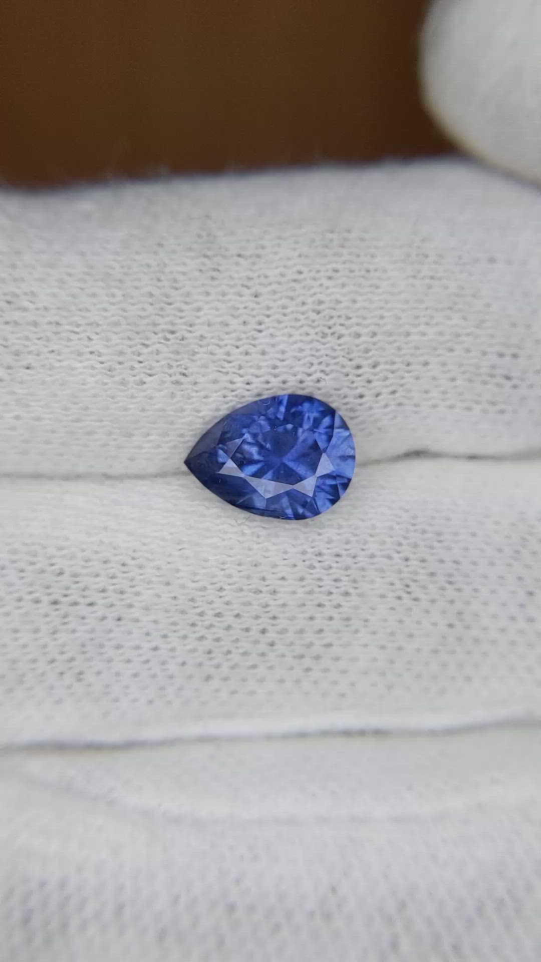 2.12 Ct. Blue Sapphire from Madagascar Size Video