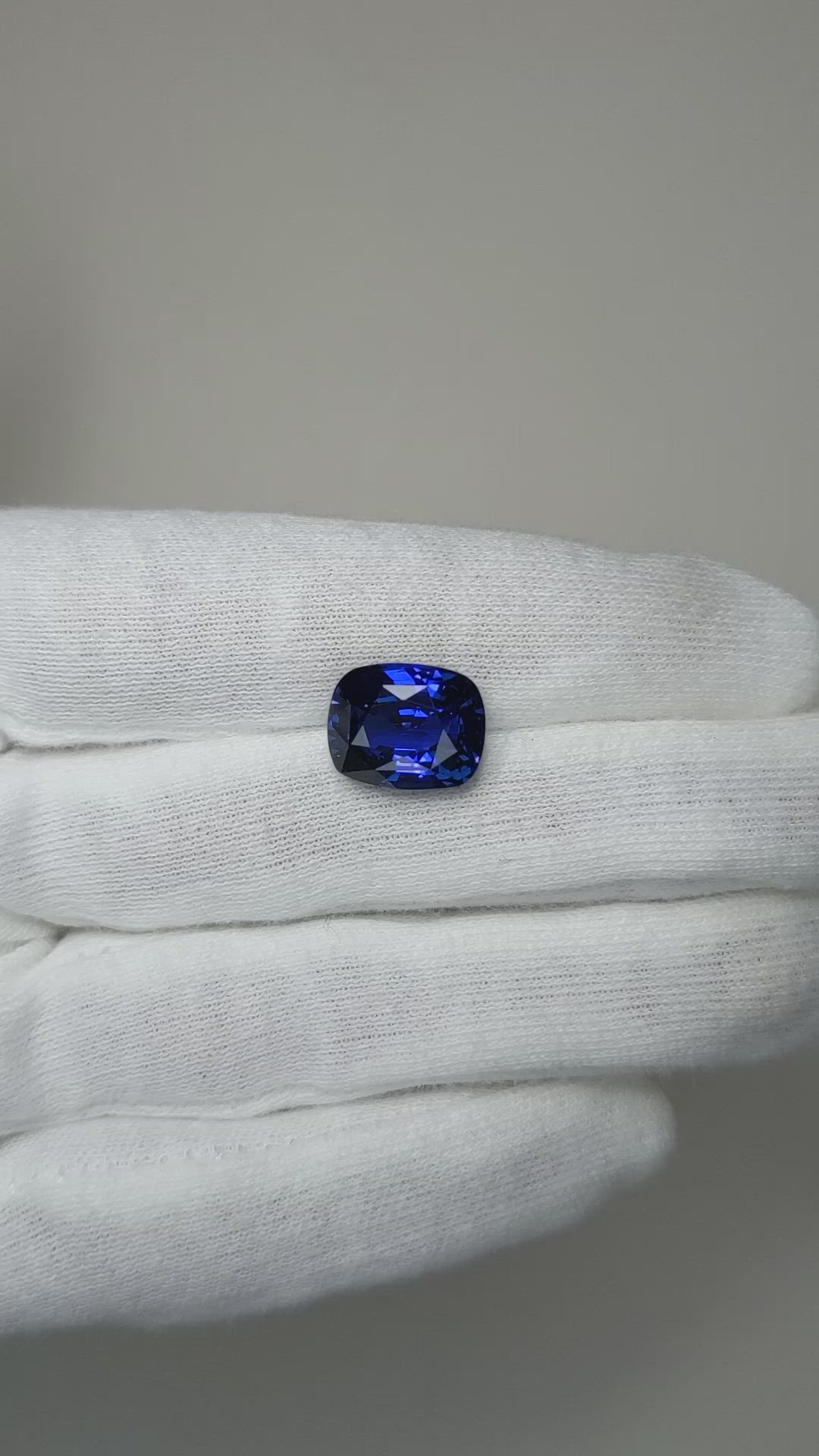 7.59 Ct. Blue Sapphire from Nigeria Size Video