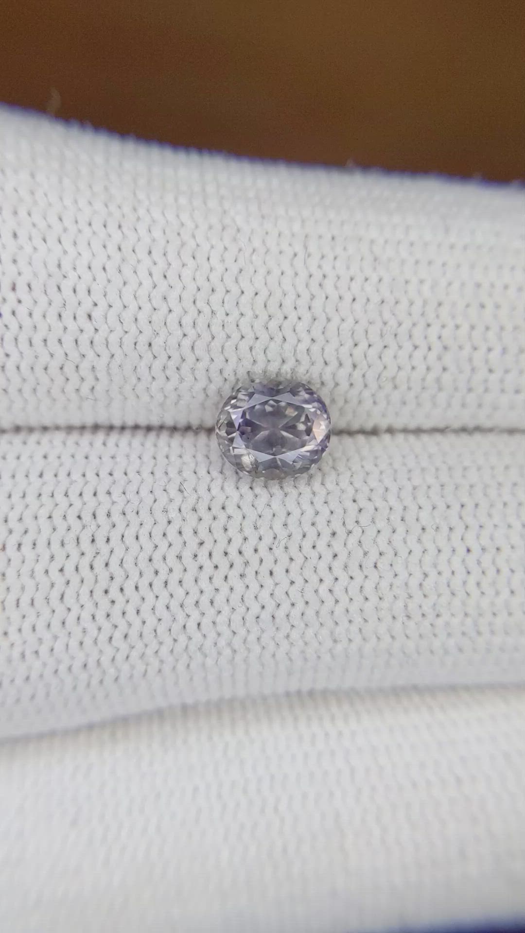 1.26 Ct. Bi Color Sapphire from Montana Size Video