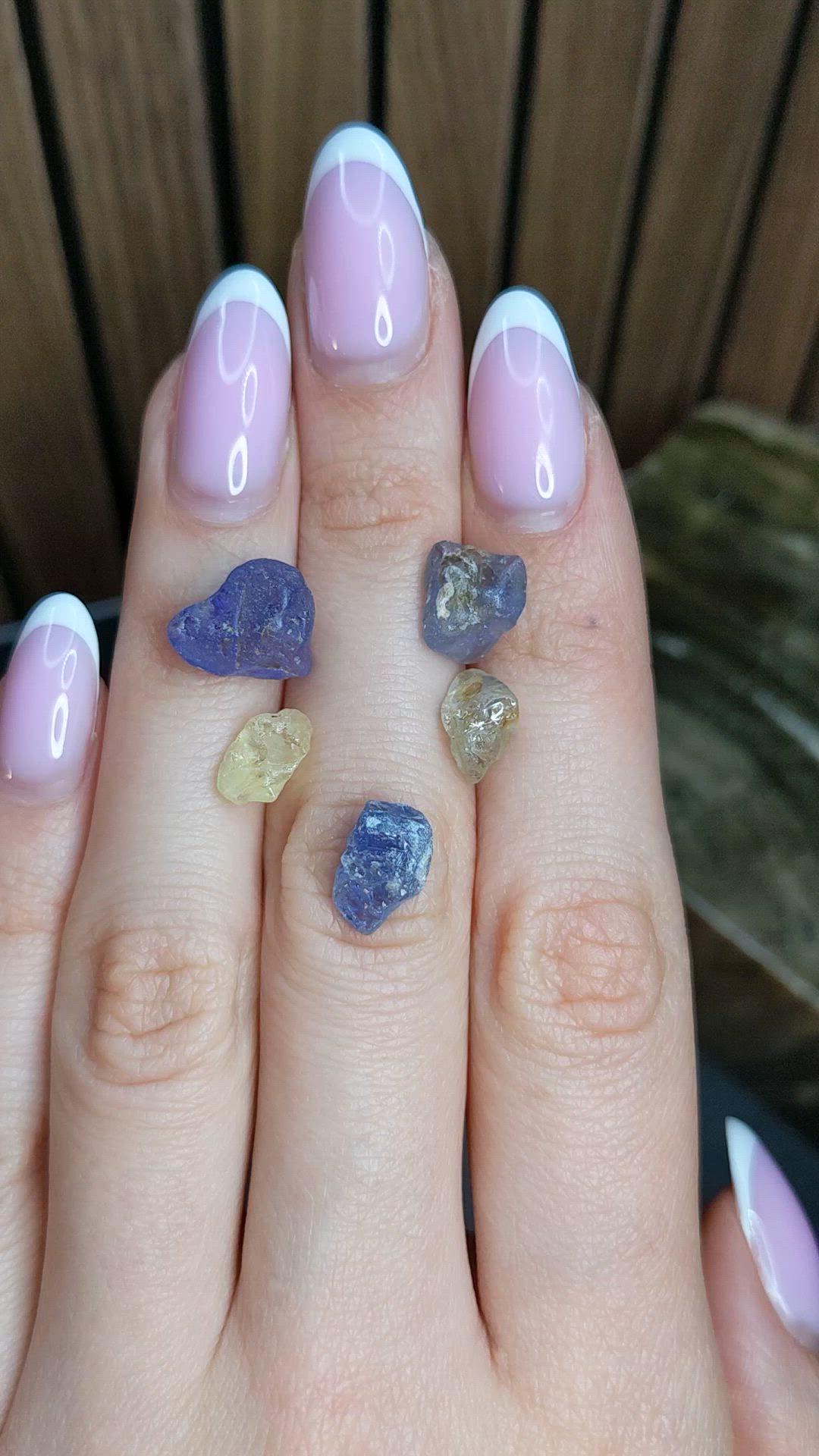 18.65 Ct. Multi Color Rough Sapphire from Madagascar Size Video