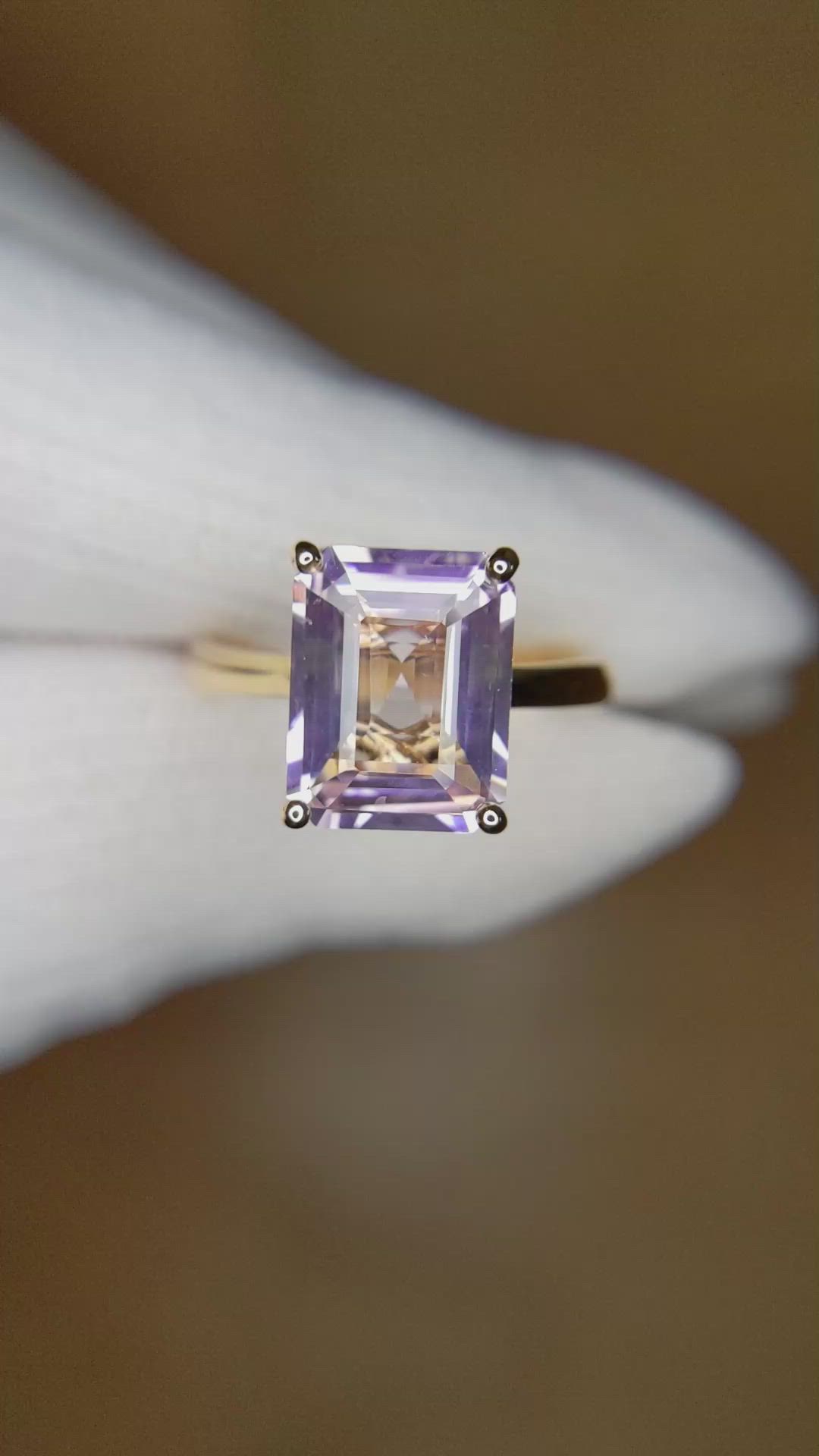 4.08 Ct. Pink Sapphire and Natural Diamond Pave Ring, 18K Rose Gold Size Video