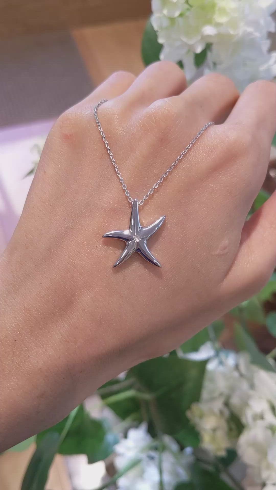 0.02 Ct. White Sapphire Accent Stones Pendant, Silver Size Video