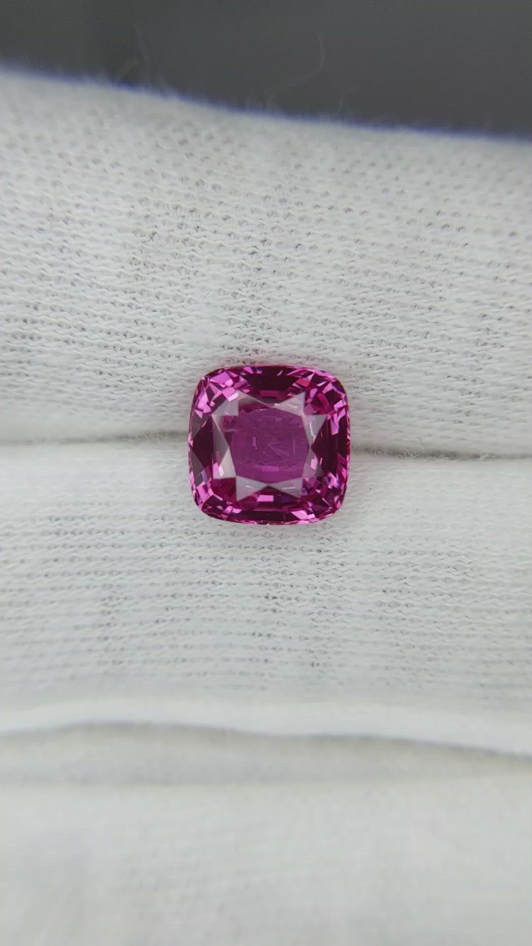 3.48 Ct. Pink Sapphire from Ceylon (Sri Lanka) Size Video