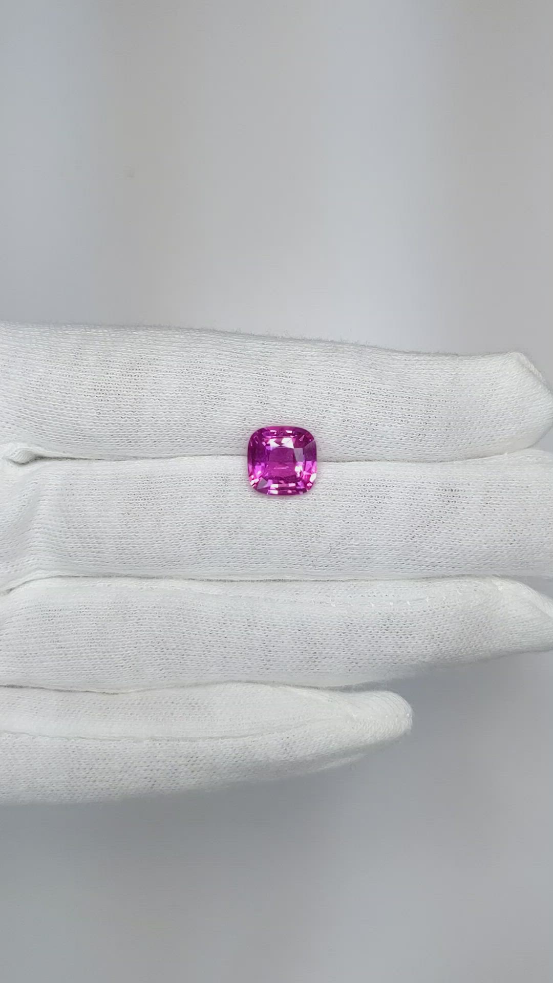 3.46 Ct. Pink Sapphire from Madagascar Size Video