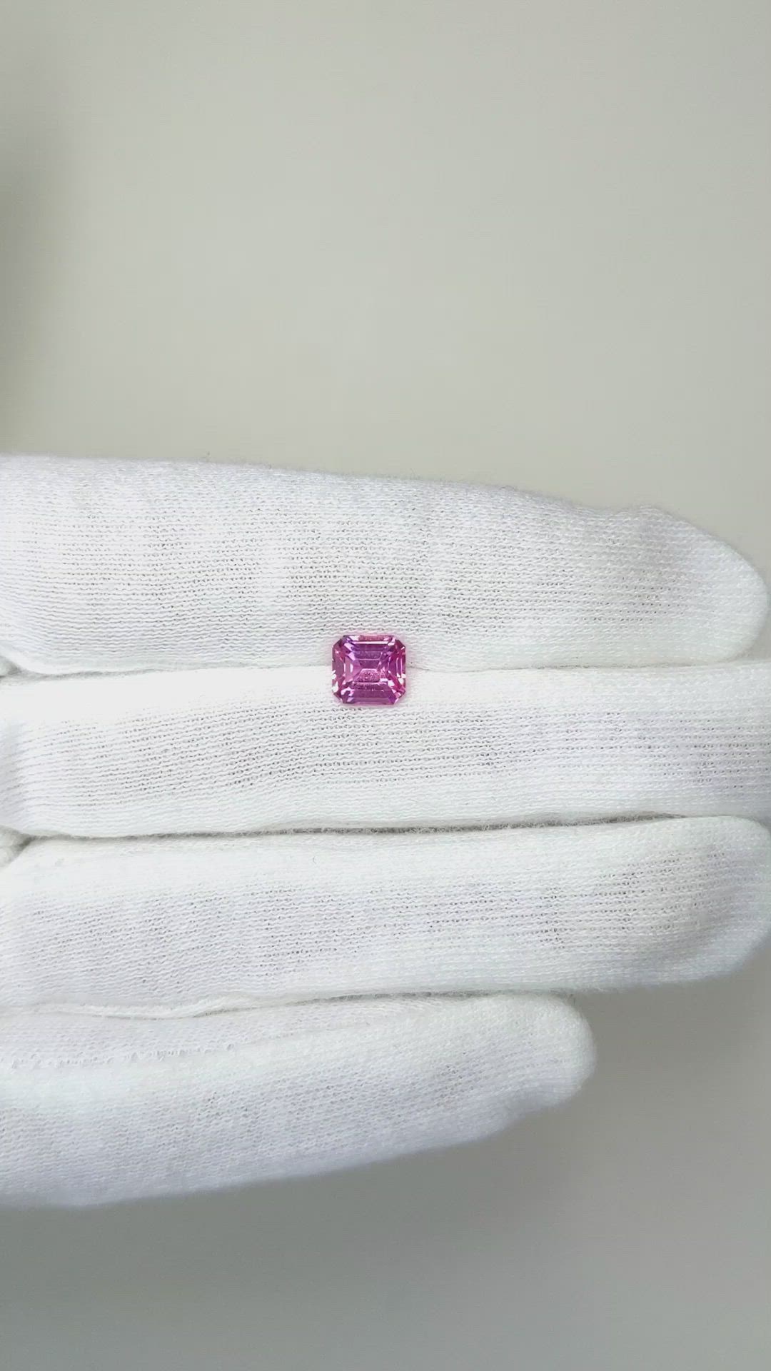 1.52 Ct. Pink Sapphire from Ceylon (Sri Lanka) Size Video