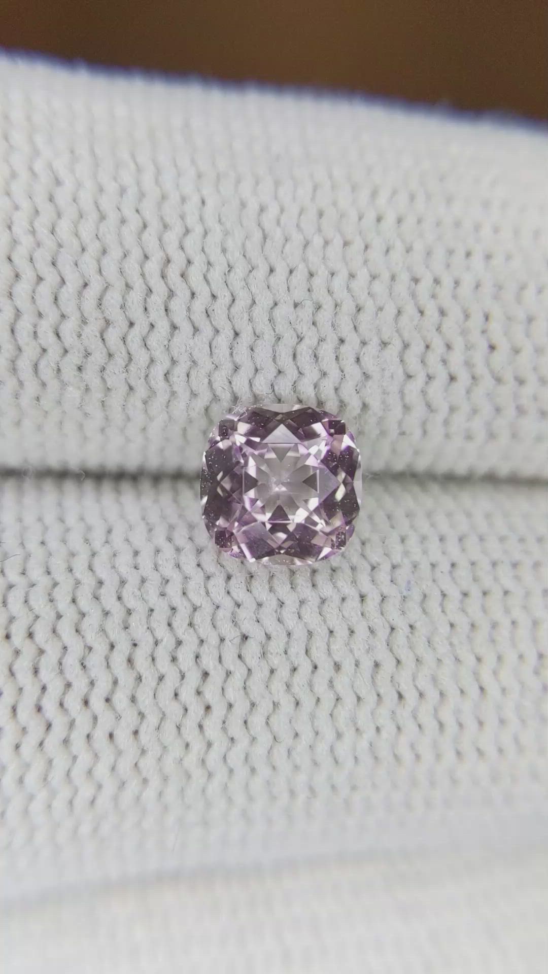 1.13 Ct. Pink Sapphire from Ceylon (Sri Lanka) Size Video