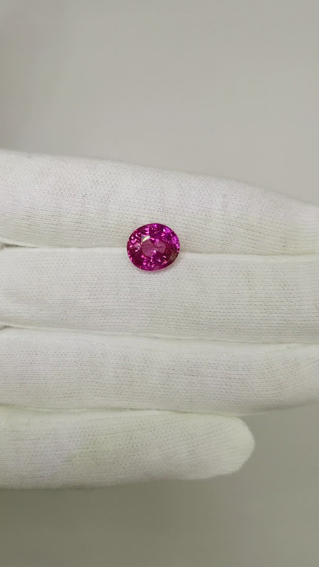 4.20 Ct. Pink Sapphire from Madagascar Size Video