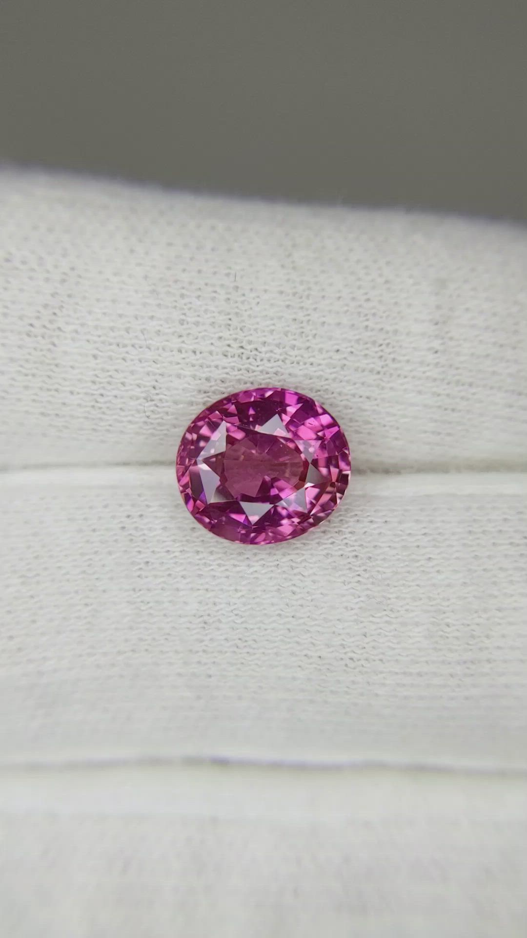 4.20 Ct. Pink Sapphire from Madagascar Size Video