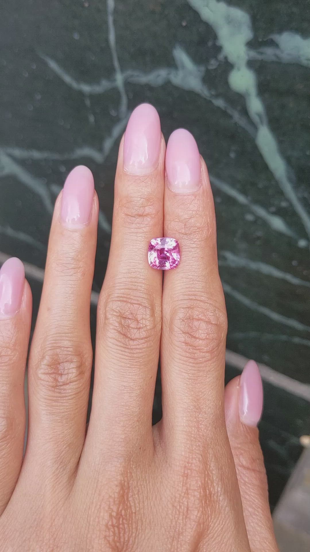 3.10 Ct. Pink Sapphire from Madagascar Size Video