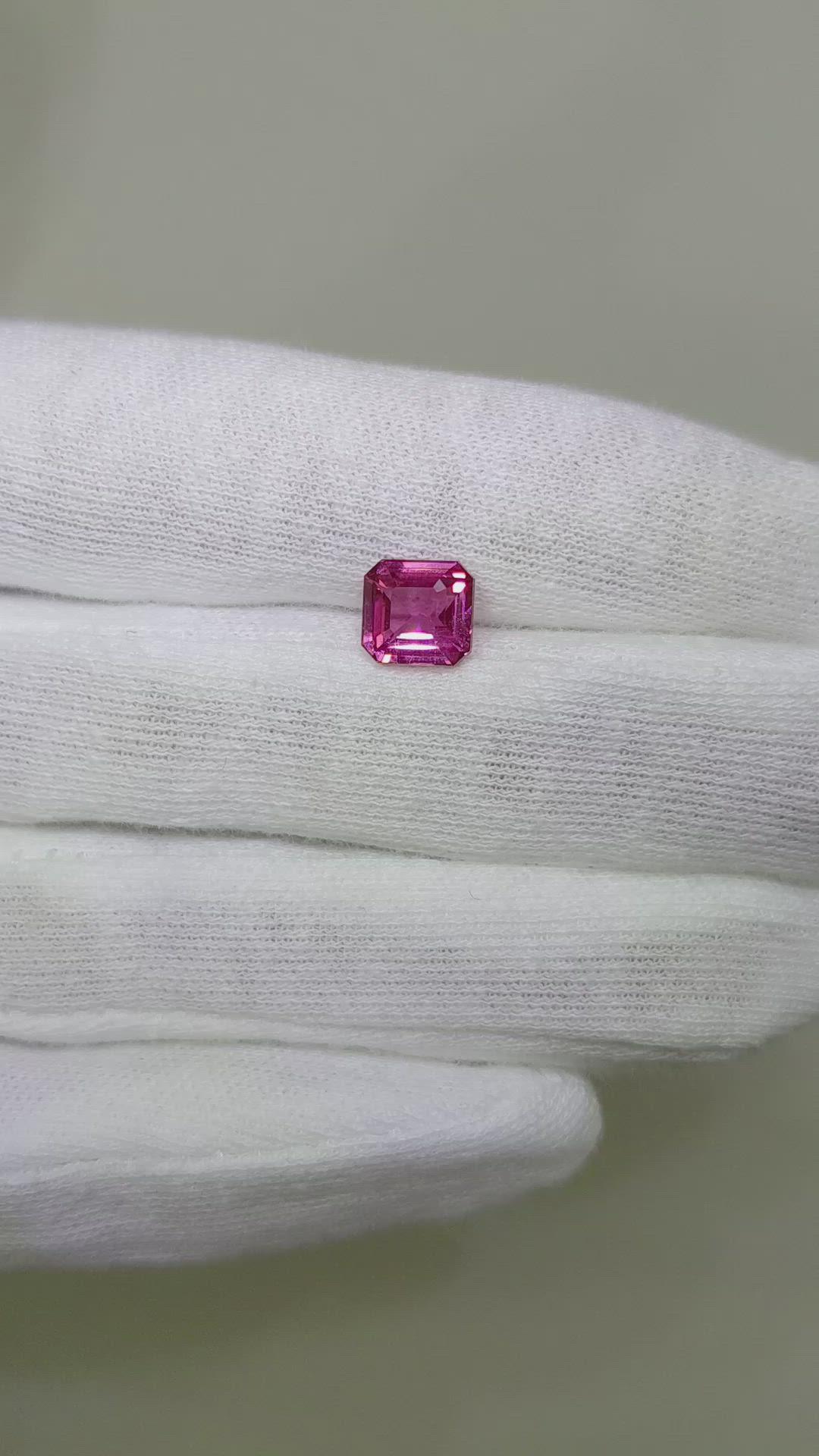 2.06 Ct. Pink Sapphire from Madagascar Size Video