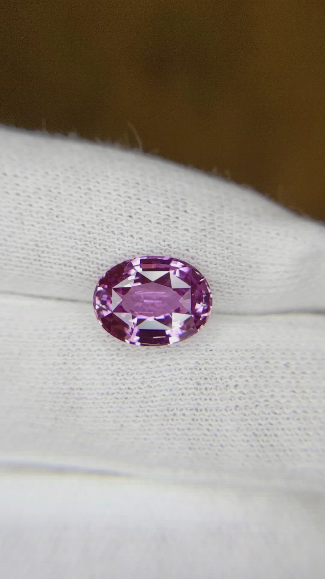 4.02 Ct. Pink Sapphire from Madagascar Size Video