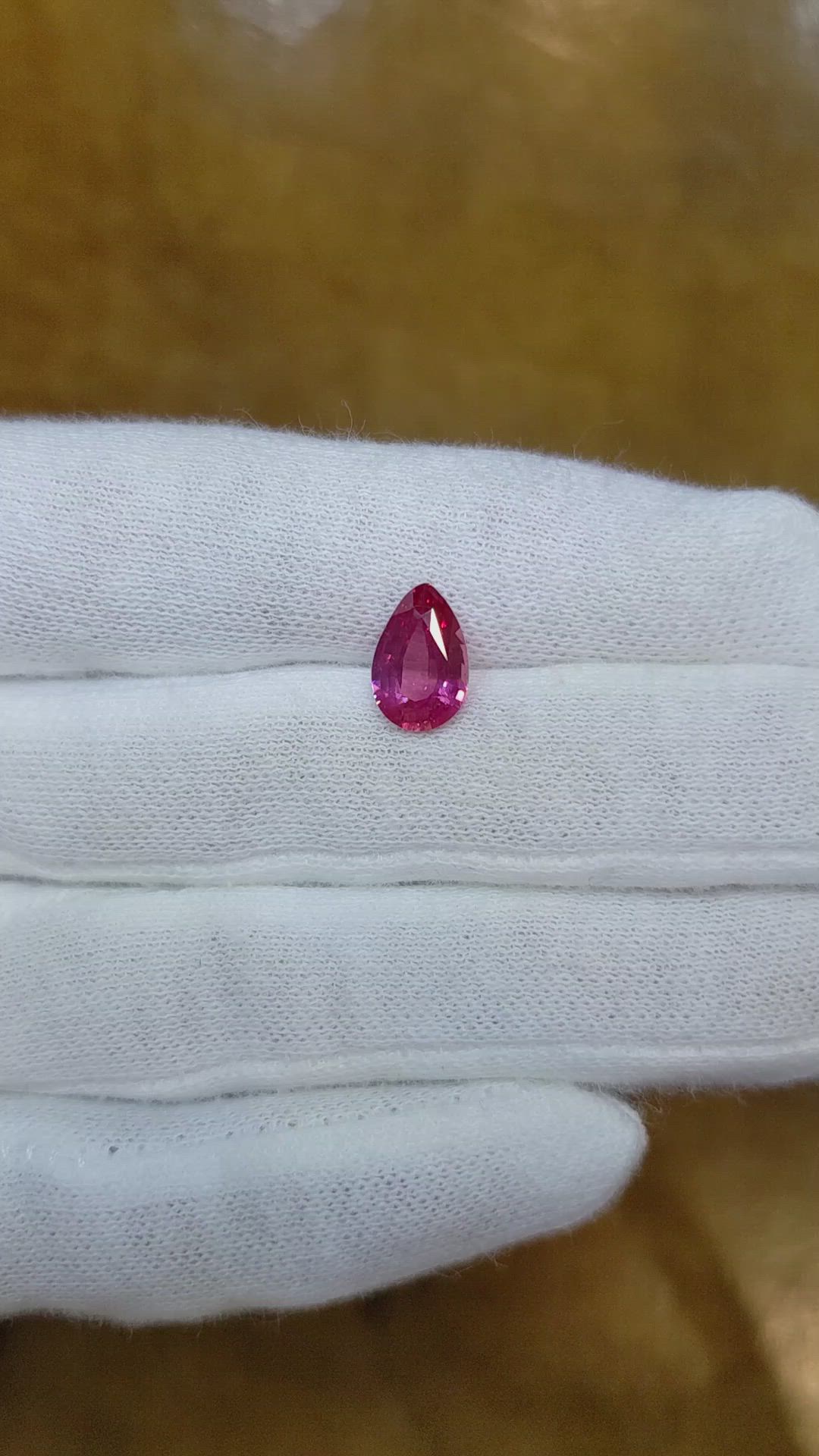 2.08 Ct. Purplish Pink Sapphire from Ceylon (Sri Lanka) Size Video