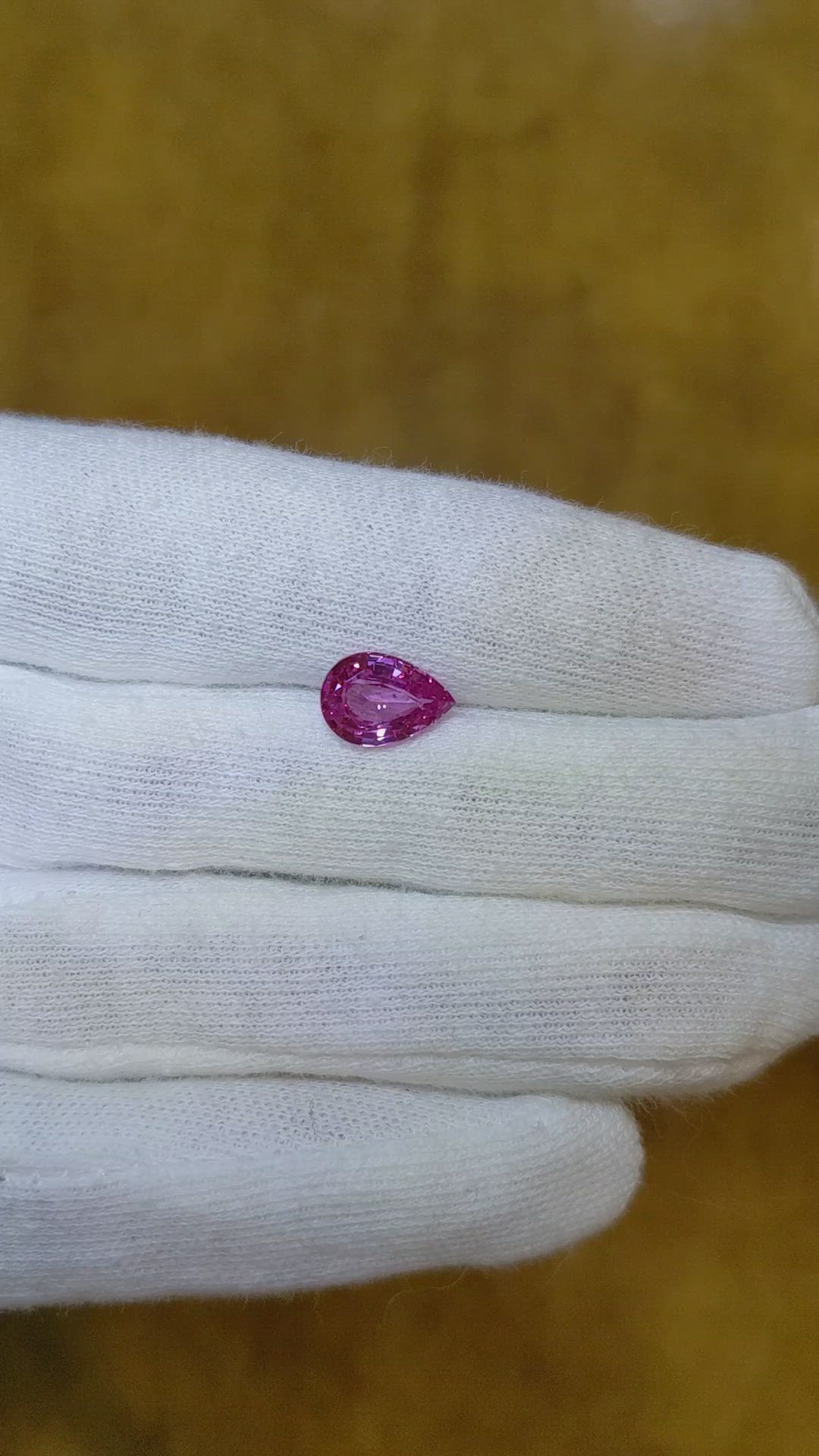 2.04 Ct. Pink Sapphire from Ceylon (Sri Lanka) Size Video