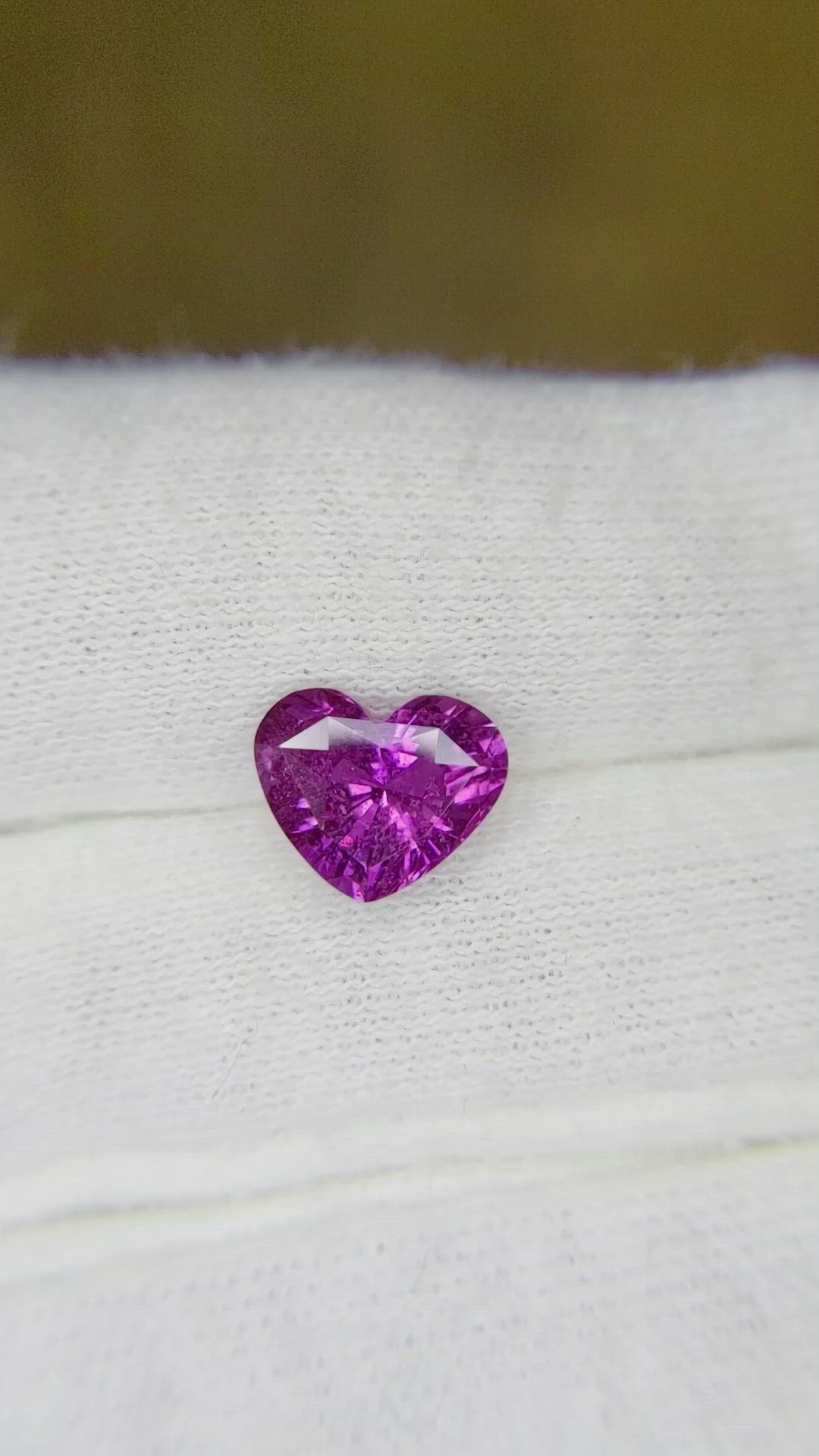 2.20 Ct. Sapphire from Madagascar Size Video