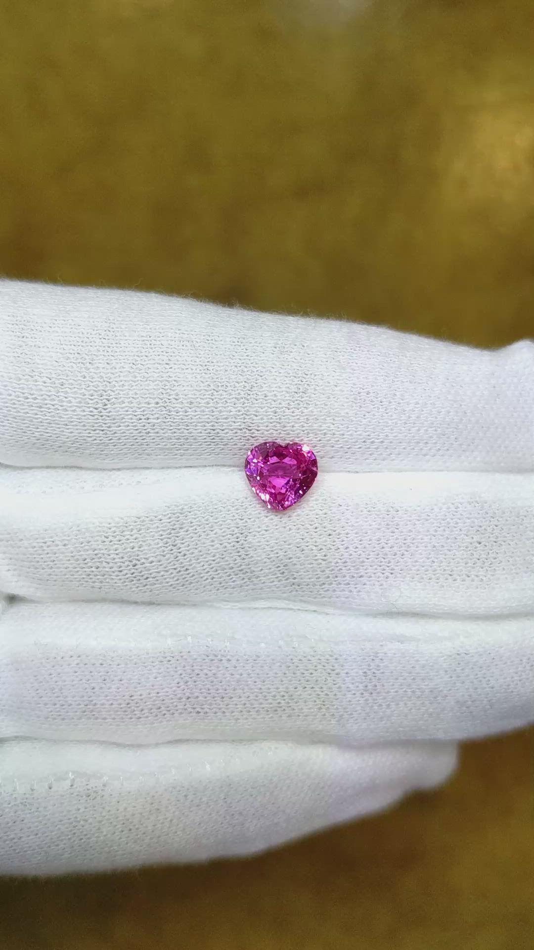 2.11 Ct. Pink Sapphire from Madagascar Size Video