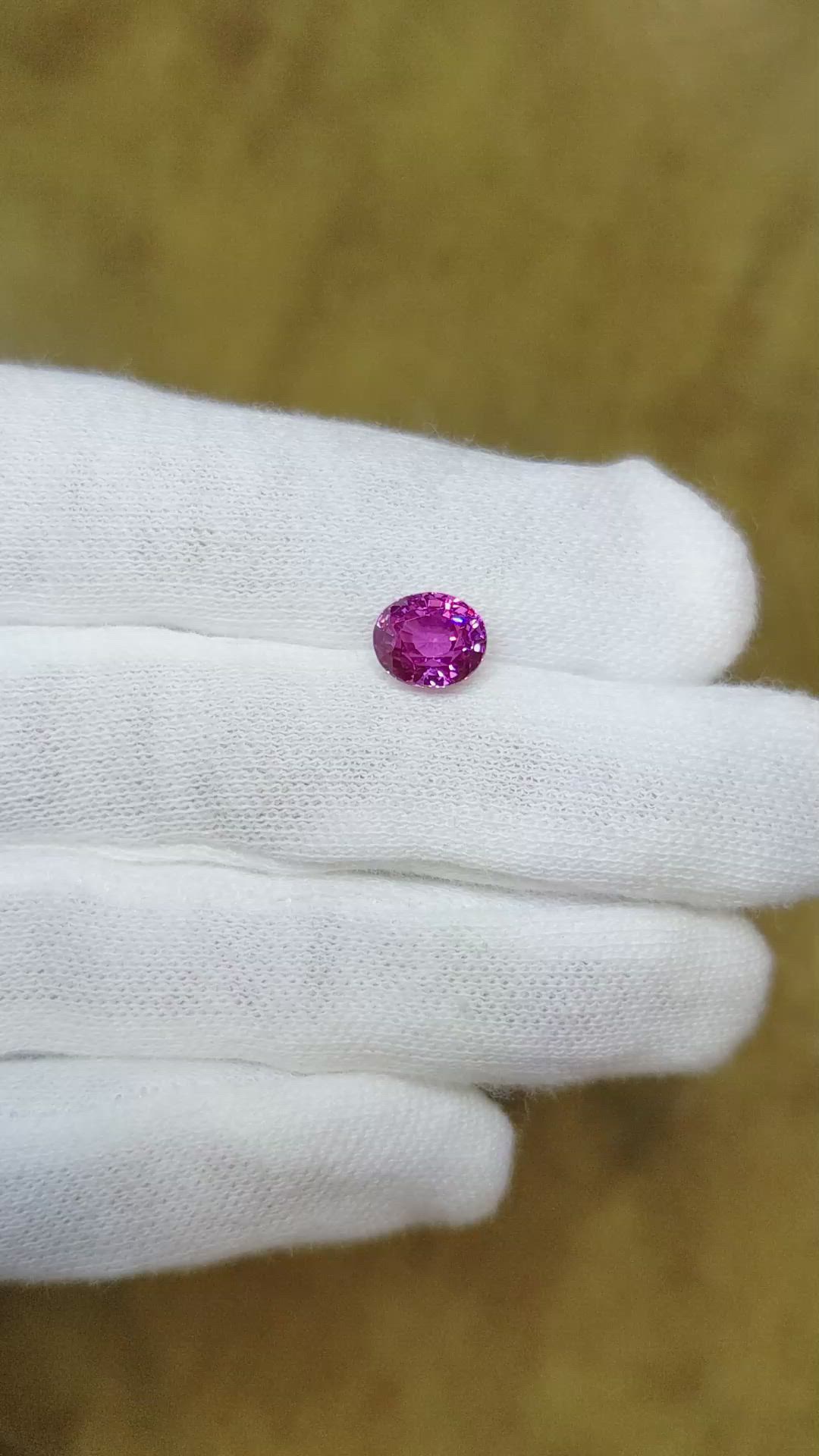 2.15 Ct. Pink Sapphire from Madagascar Size Video