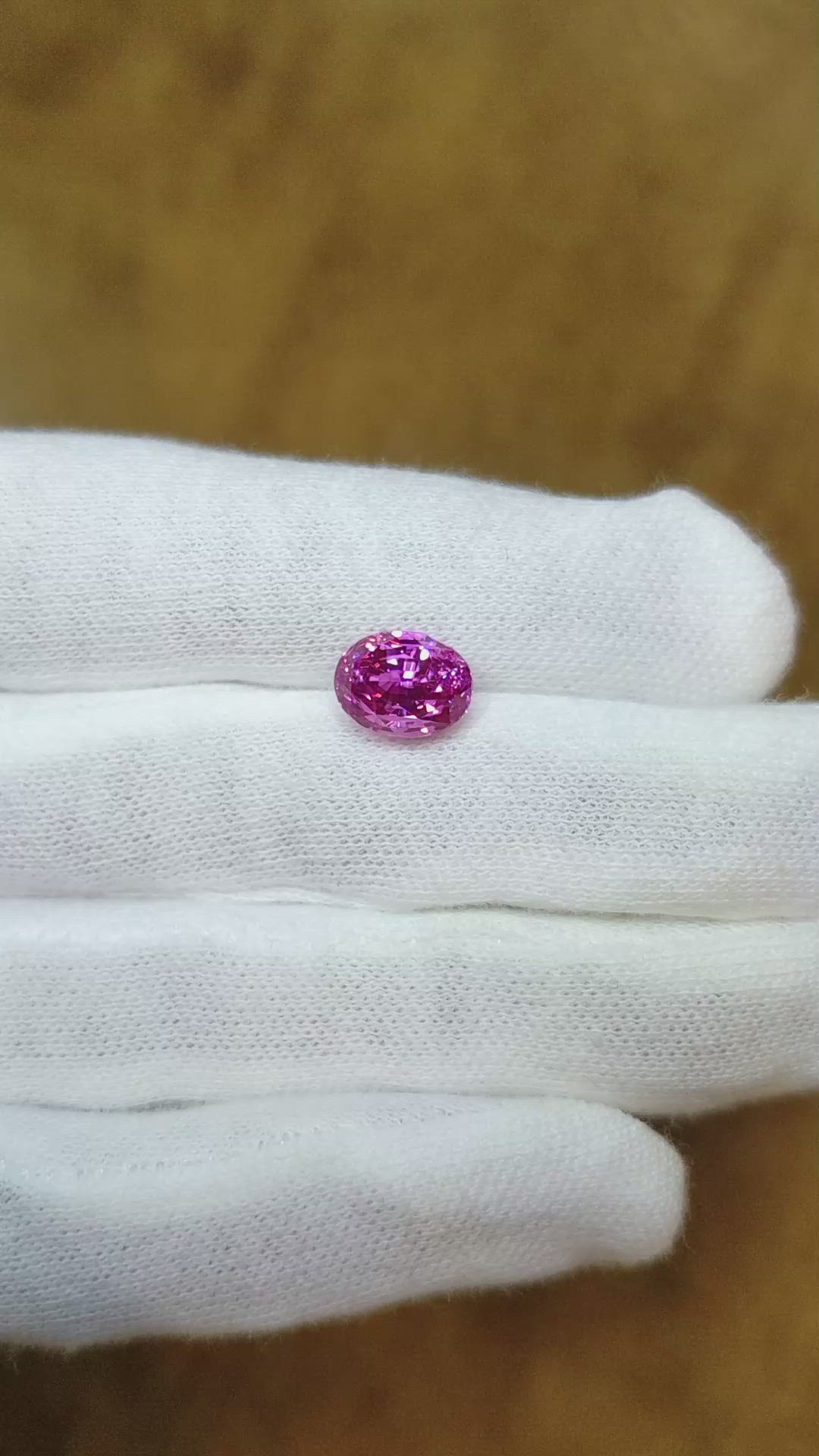 4.07 Ct. Sapphire from Madagascar Size Video