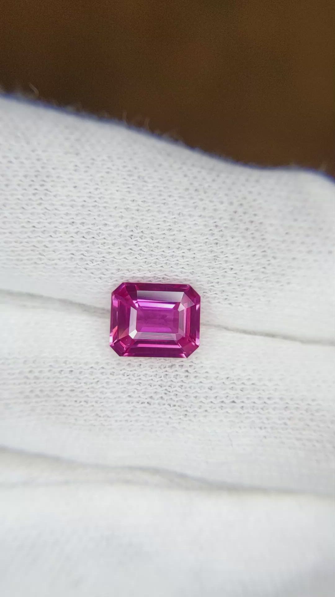 2.02 Ct. Pink Sapphire from Mozambique Size Video