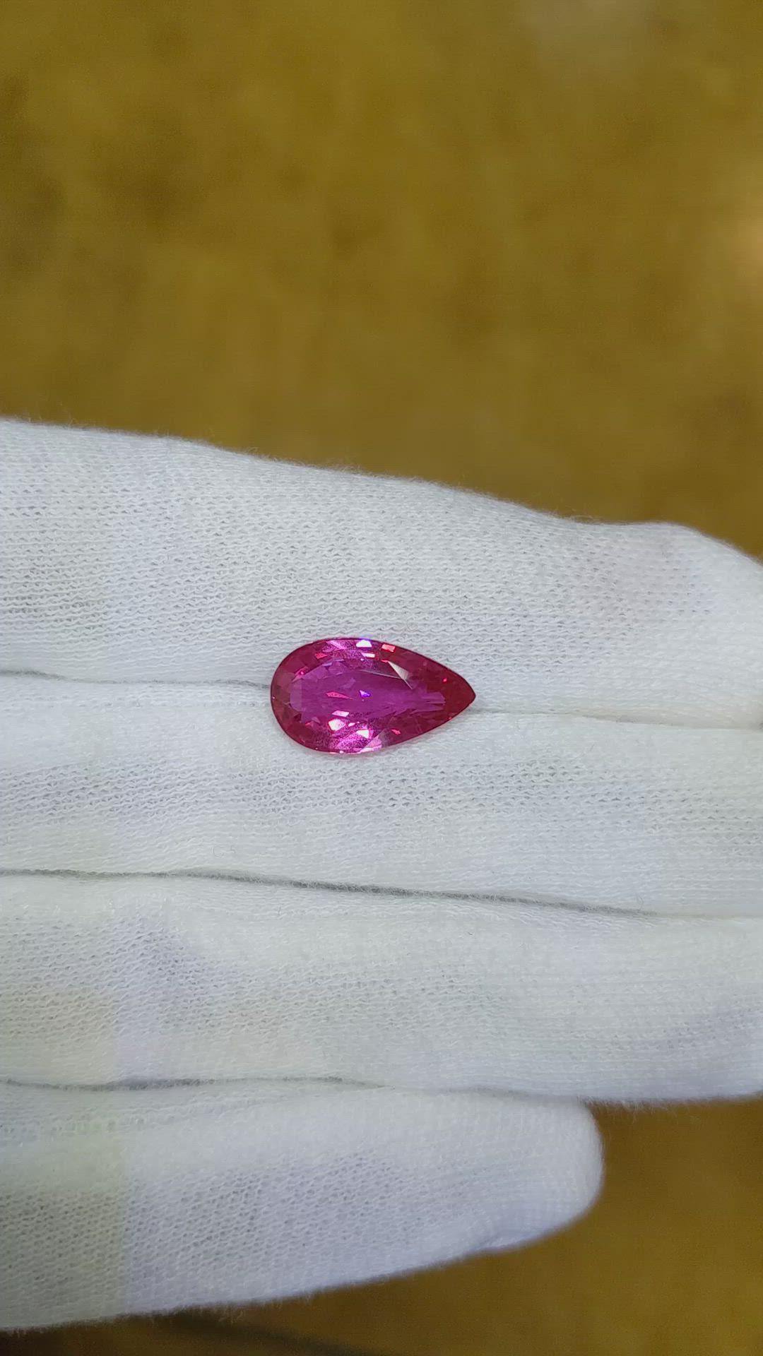 5.13 Ct. Pink Sapphire from Ceylon (Sri Lanka) Size Video