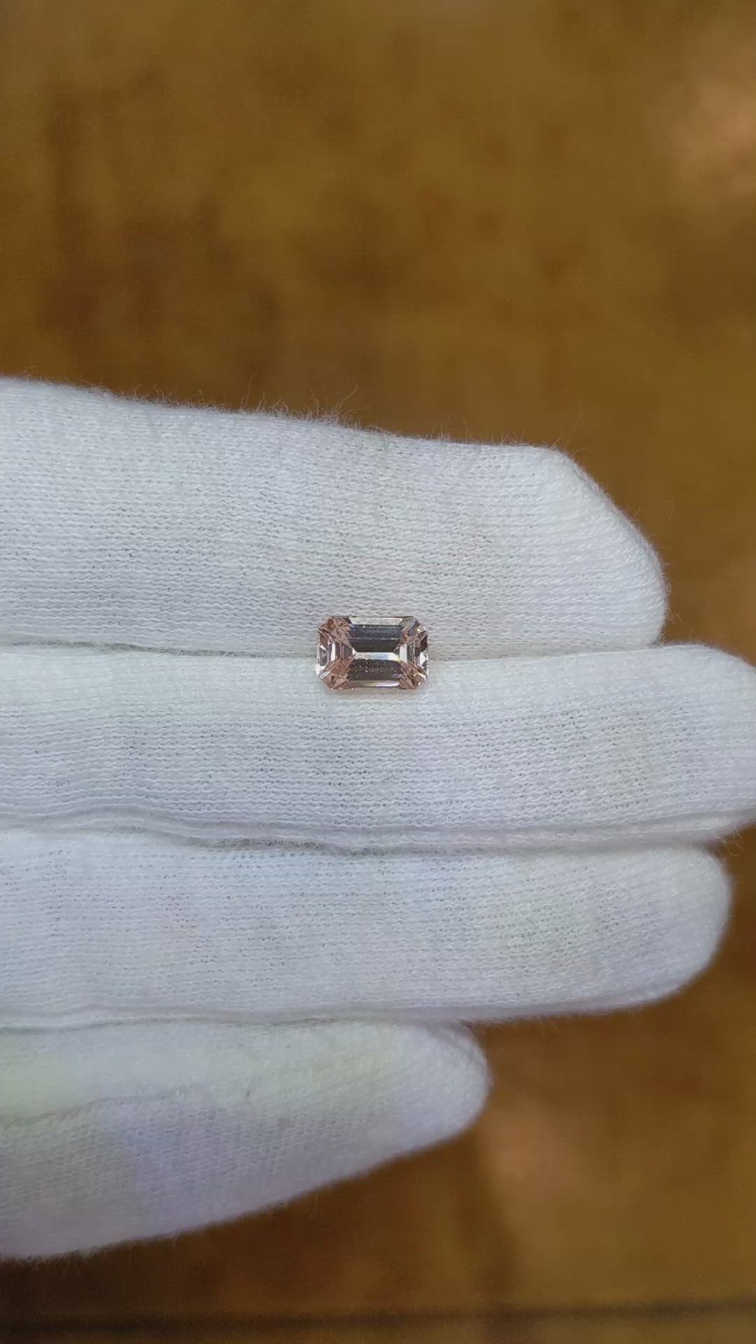 1.56 Ct. Pink Sapphire from Madagascar Size Video