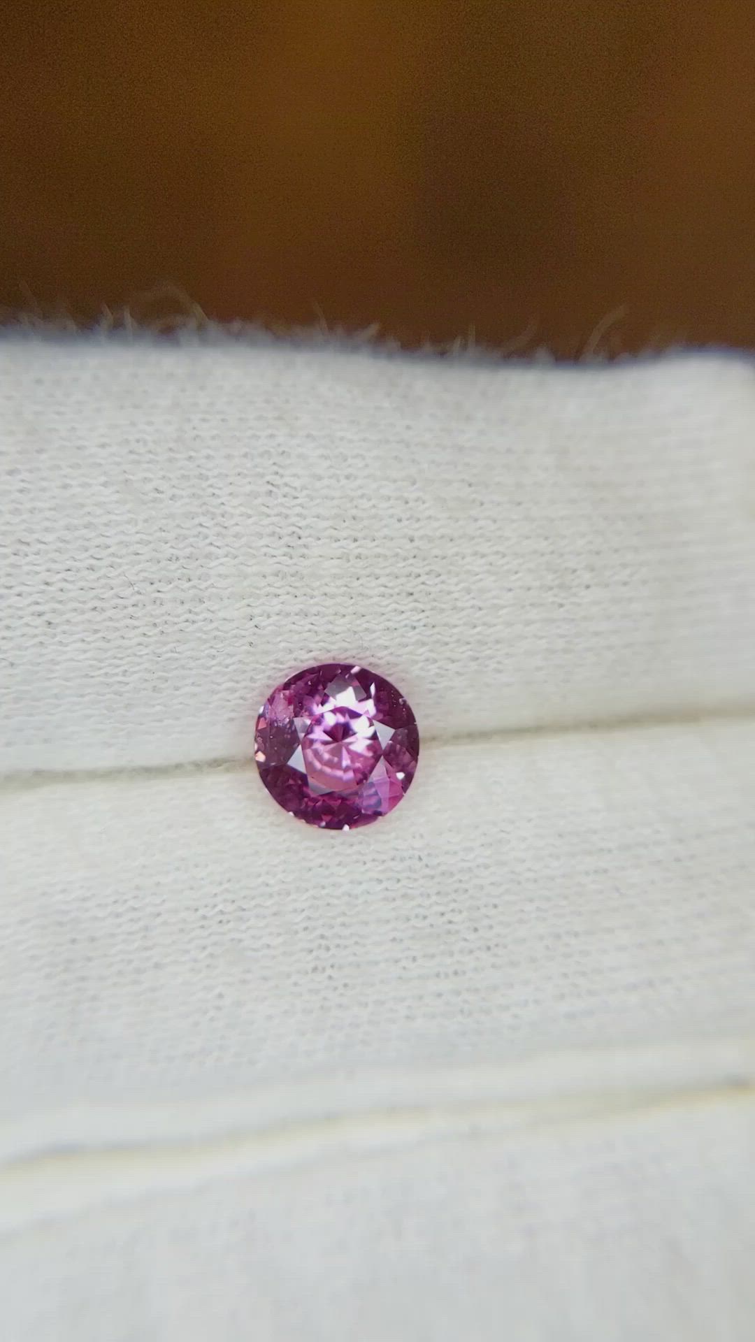 1.16 Ct. Pink Sapphire from Ceylon (Sri Lanka) Size Video