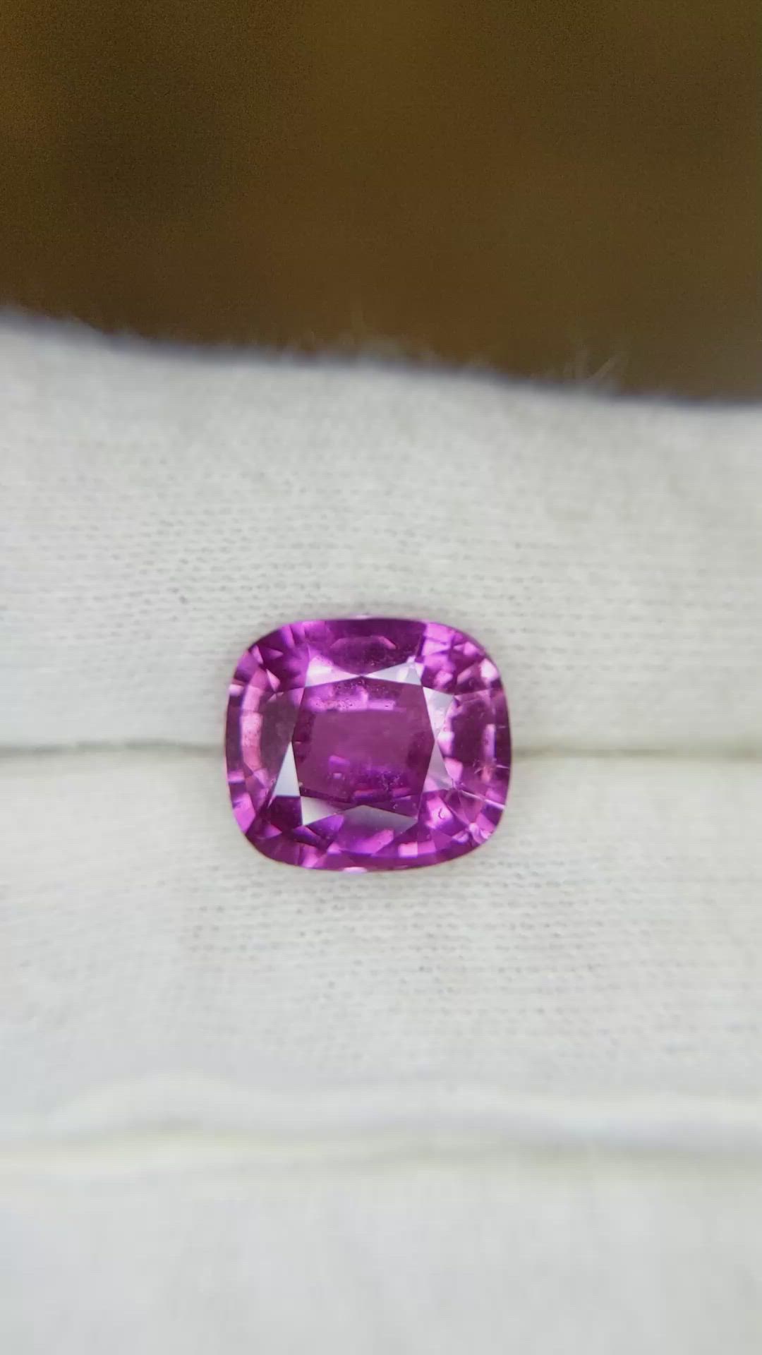 6.00 Ct. Pink Sapphire from Madagascar Size Video