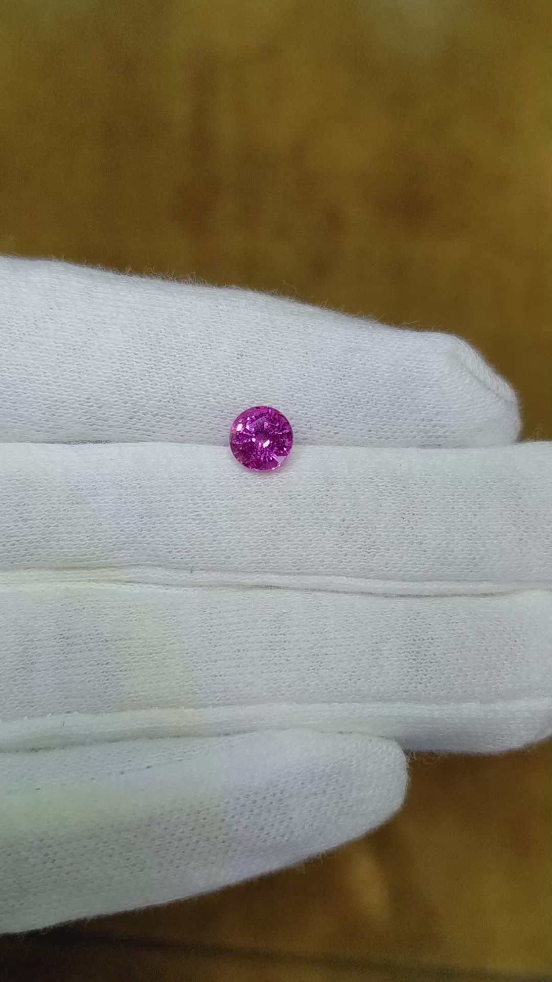 1.22 Ct. Pink Sapphire from Madagascar Size Video